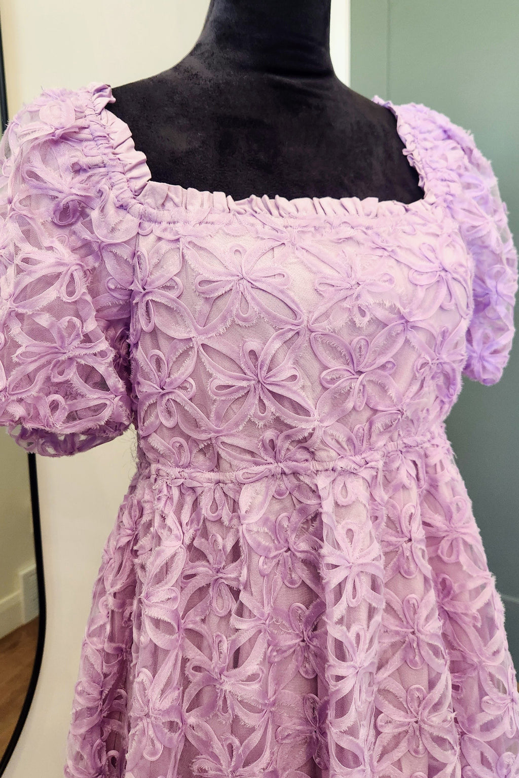 Lavender Baby Doll Dress