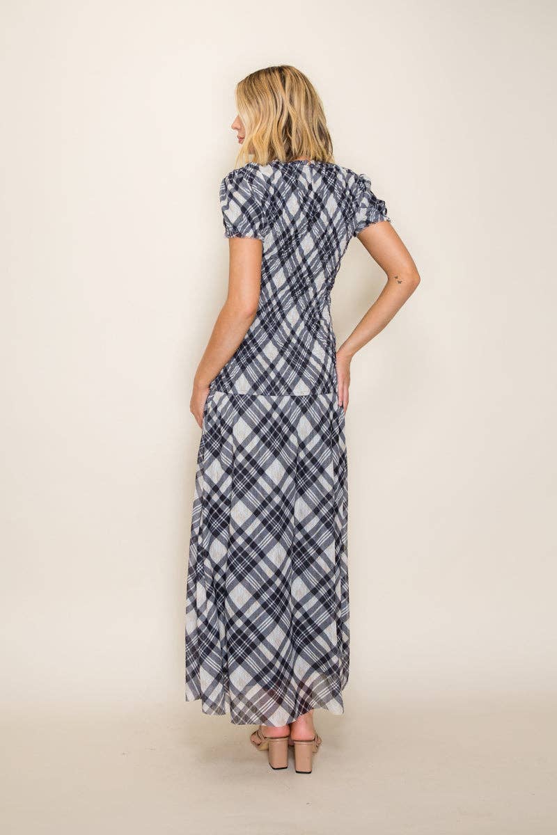 Smocked Bodycon Maxi Dress – Modern Modesty