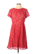 Adrianna Papell Coral Lace Dress
