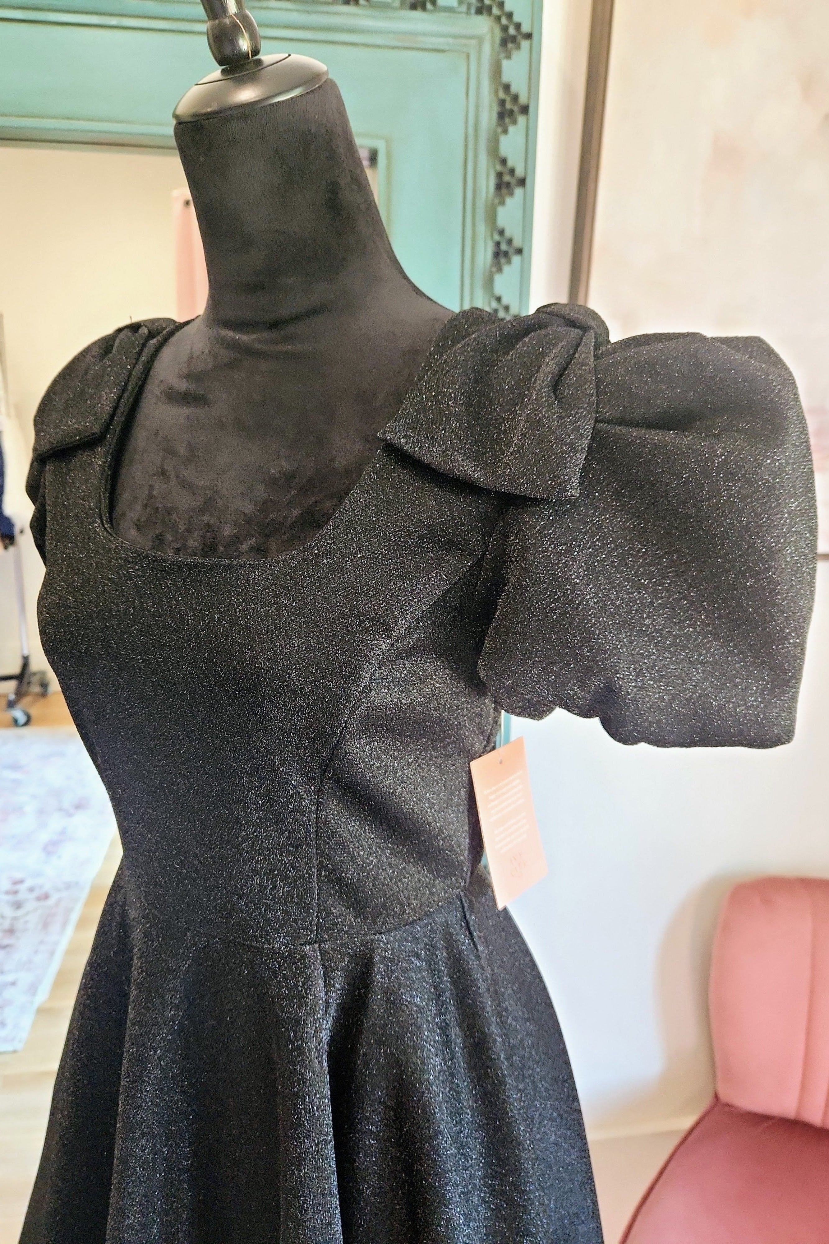 Ivy City Nina Bow Flare Dress