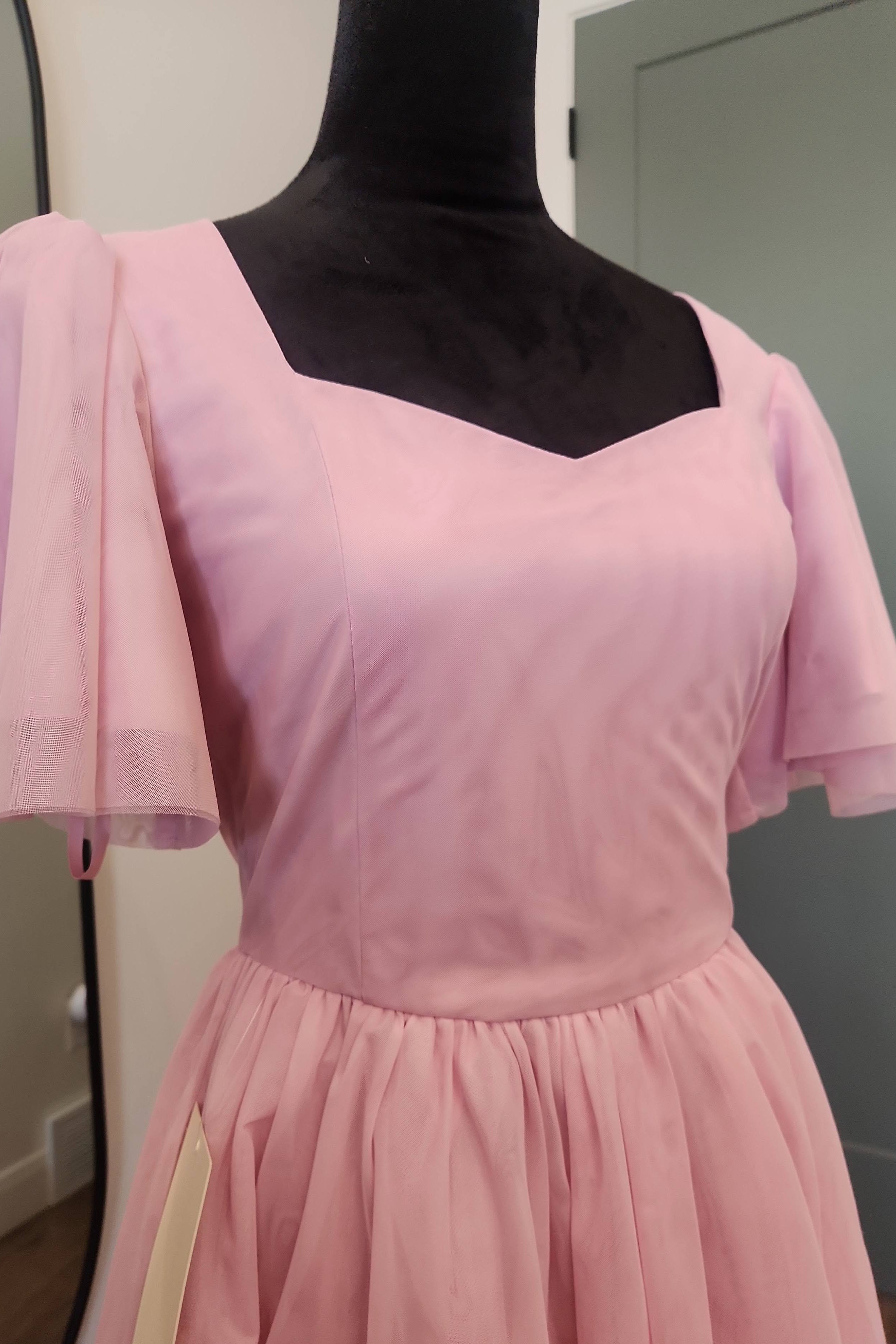 JessaKae Nora Midi Dress in Pink