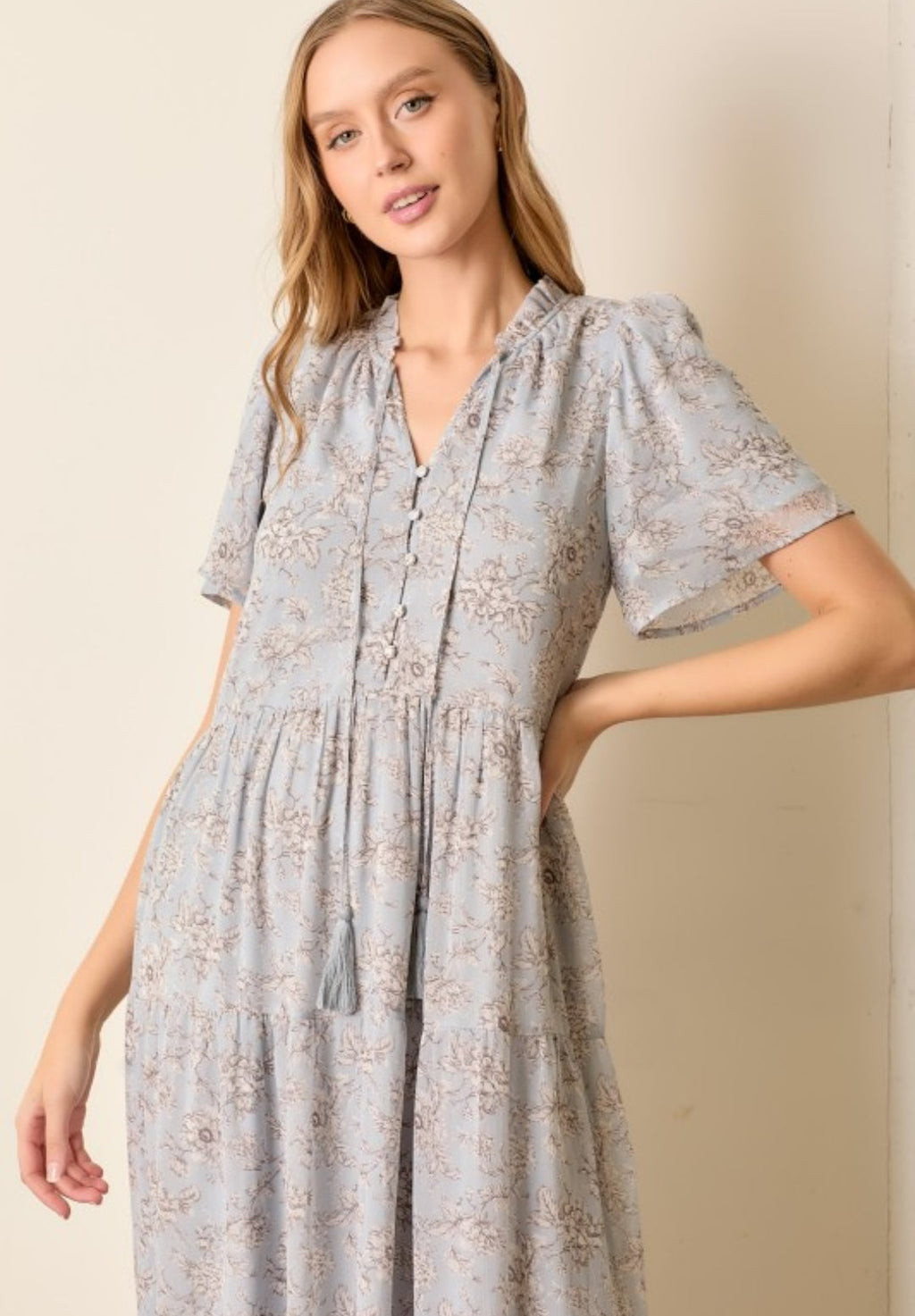 Printed Maxi Dress