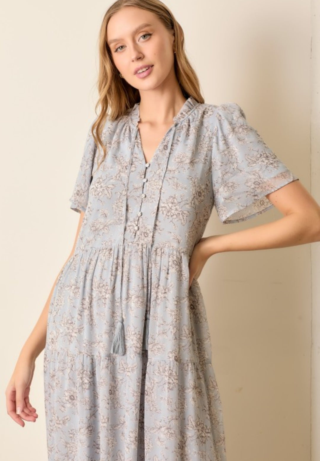 Printed Maxi Dress