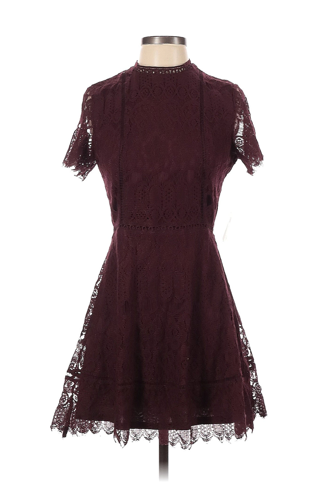 Altar'd State Fit & Flare Lace Dress