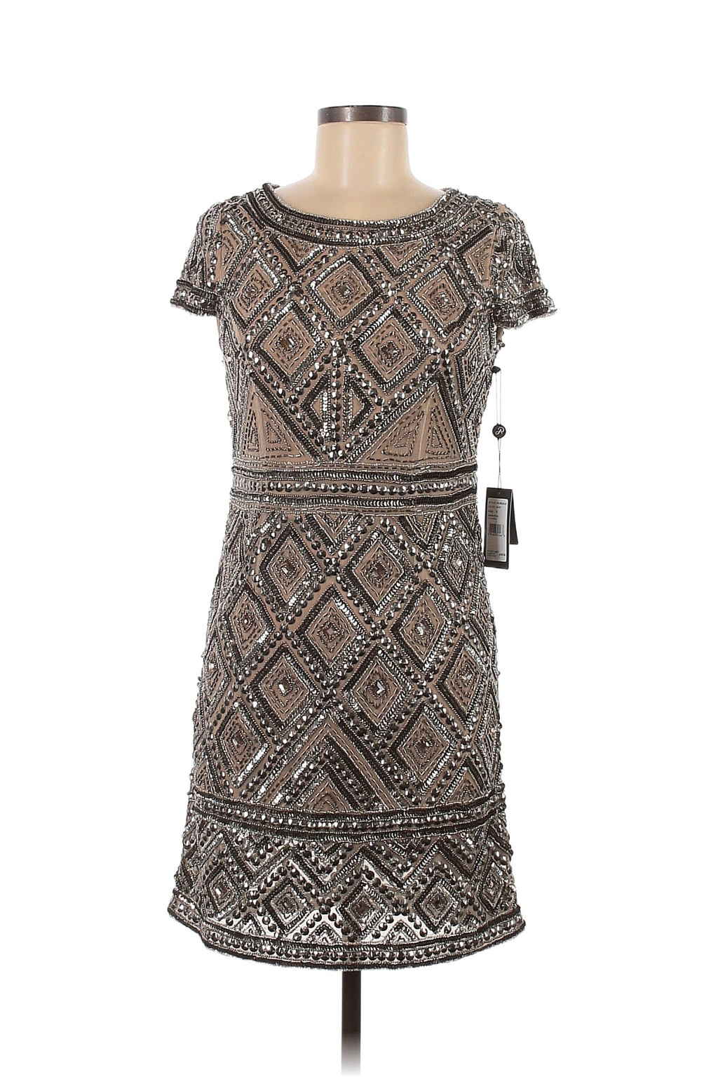 Adrianna Papell Beaded Dress