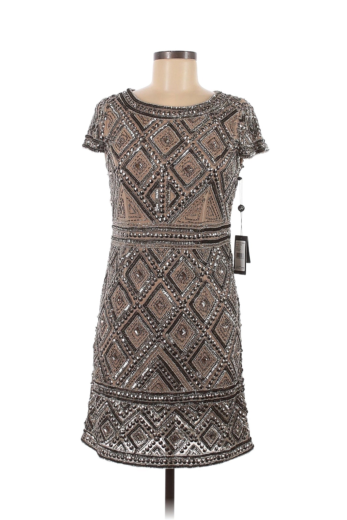 Adrianna Papell Beaded Dress
