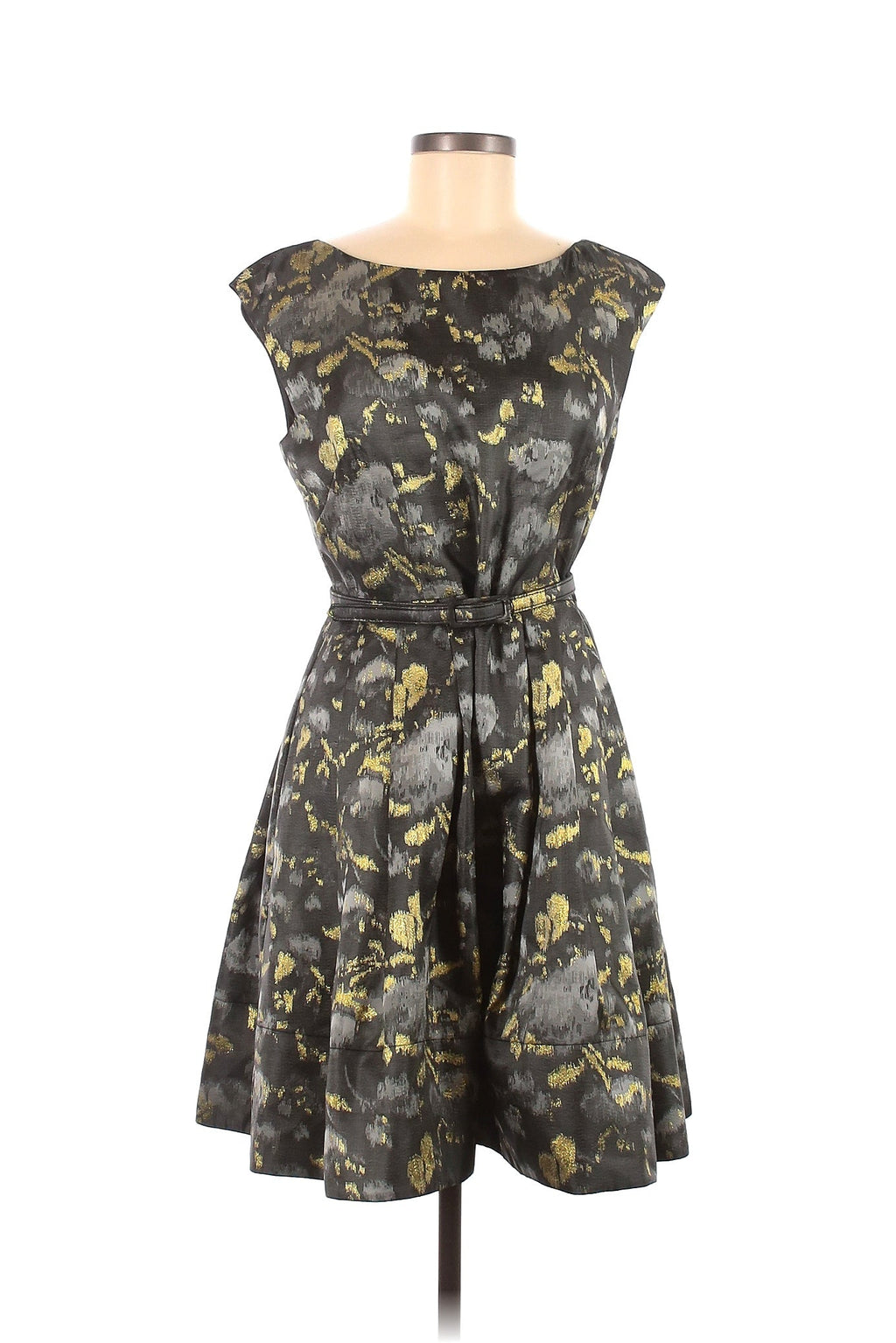 Eliza J Gray/Gold Cocktail Dress