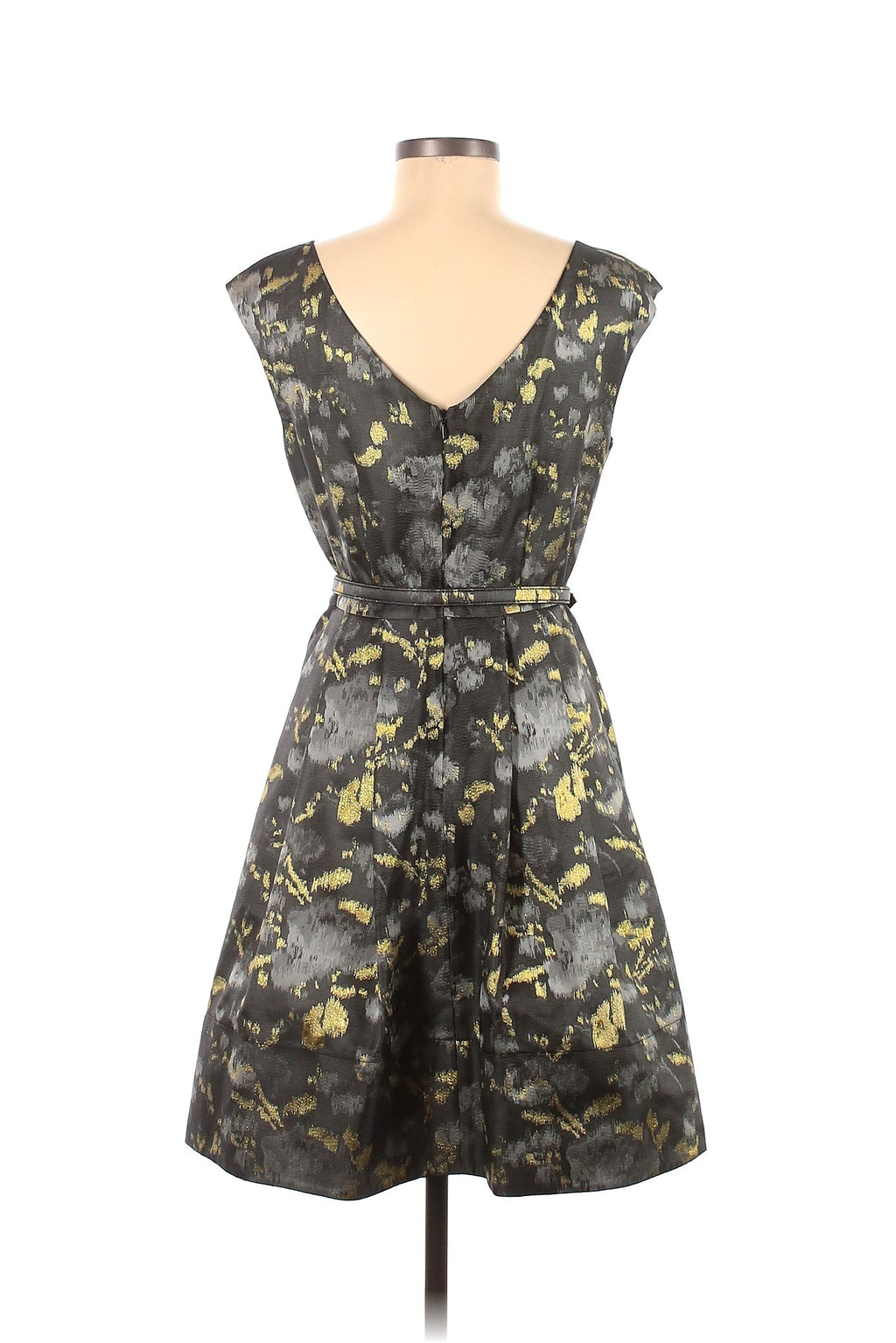 Eliza J Gray/Gold Cocktail Dress