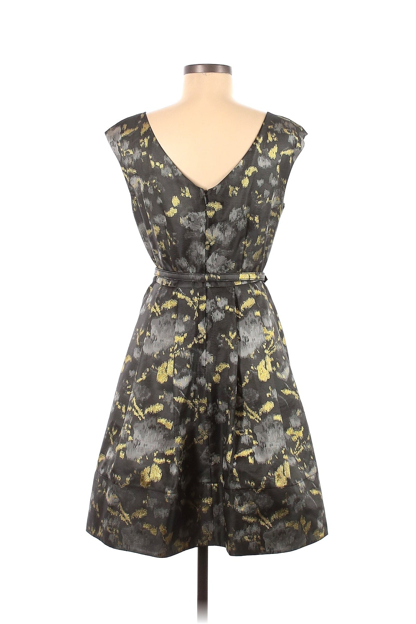 Eliza J Gray/Gold Cocktail Dress
