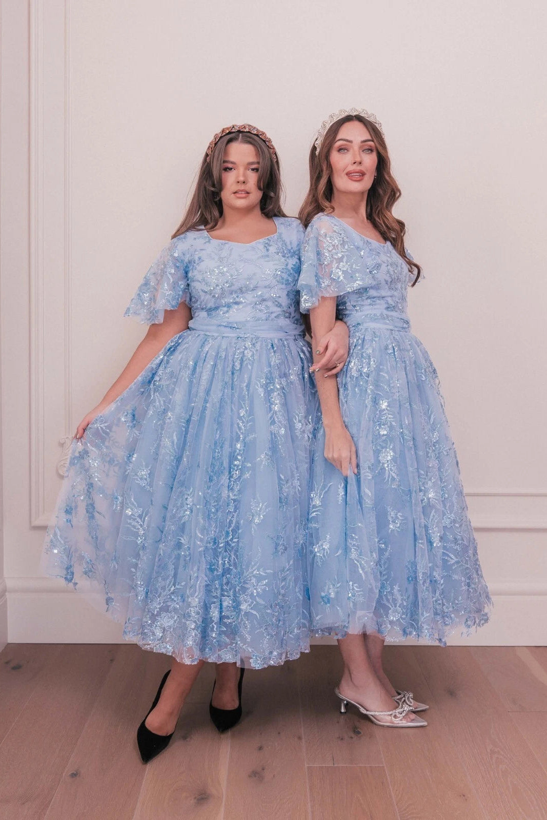 JessaKae Elsa Blue Sequin Dress