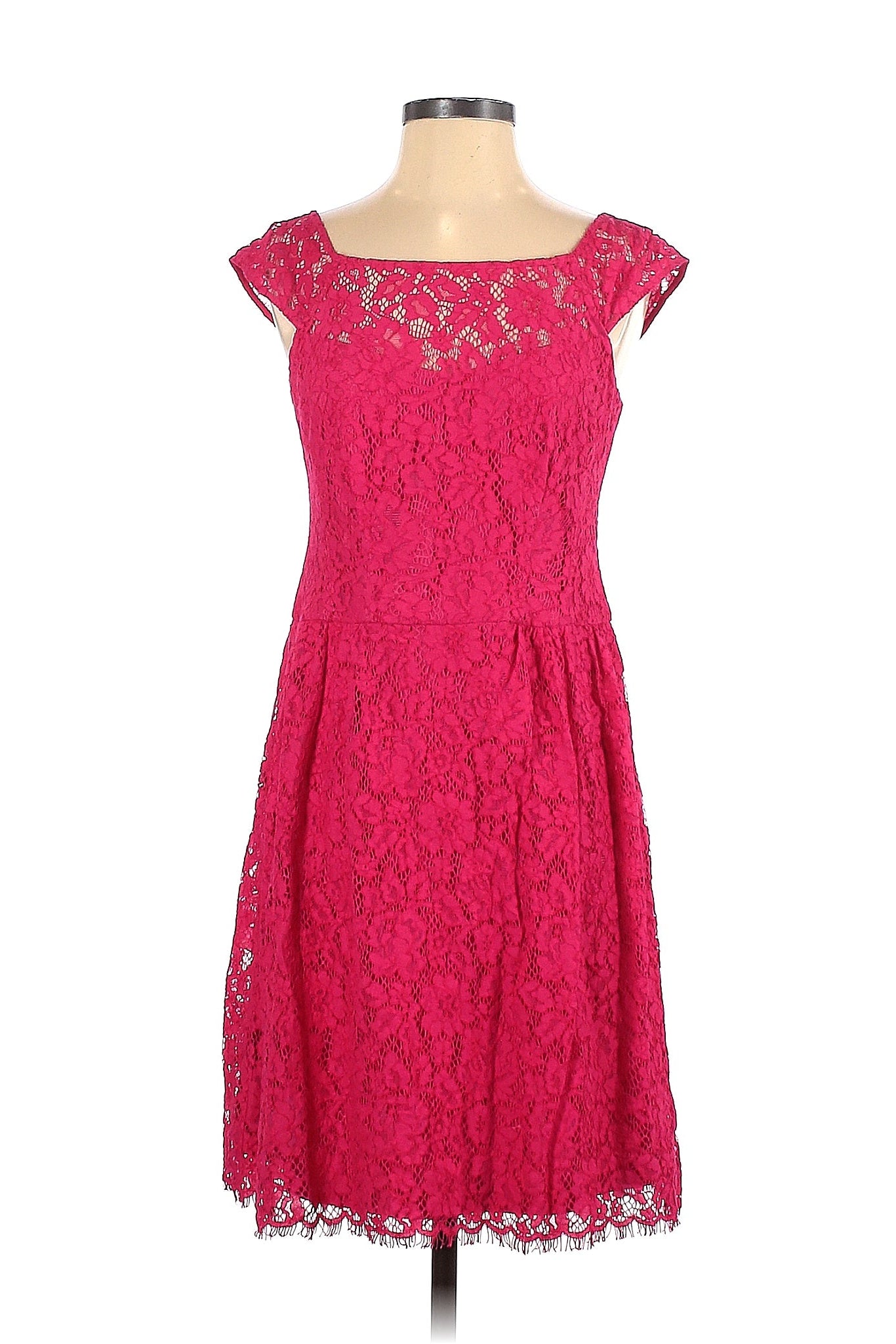 Jessica Simpson Pink Lace Coctail Dress