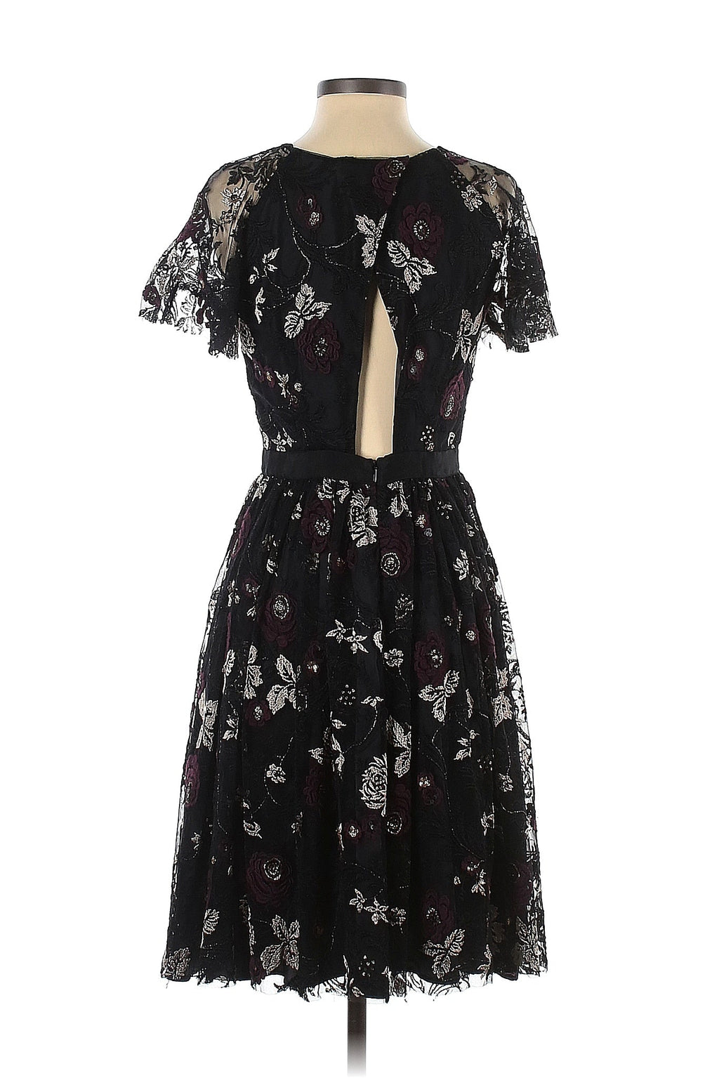 Slate & Willow Floral Embroidered Dress