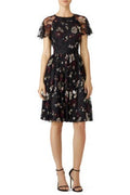 Slate & Willow Floral Embroidered Dress